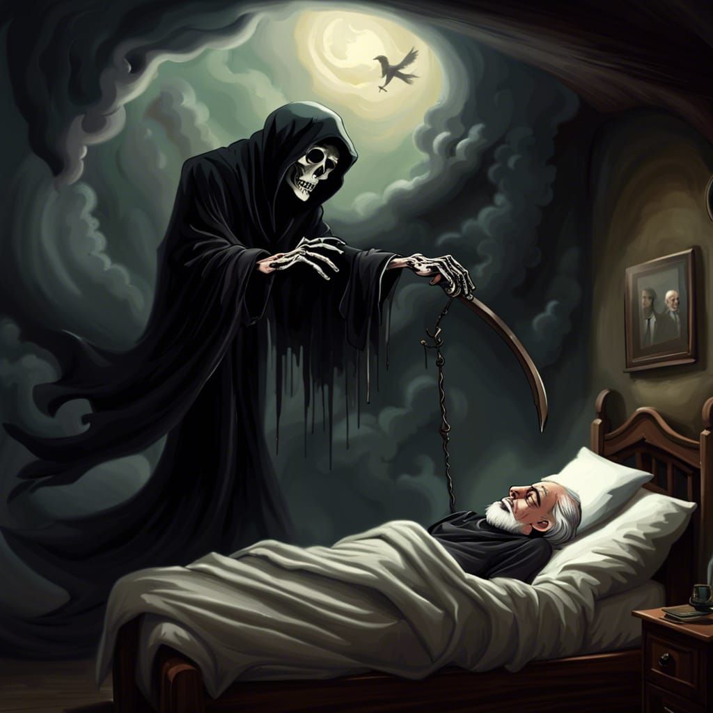 The Grim Reaper Claims a Soul