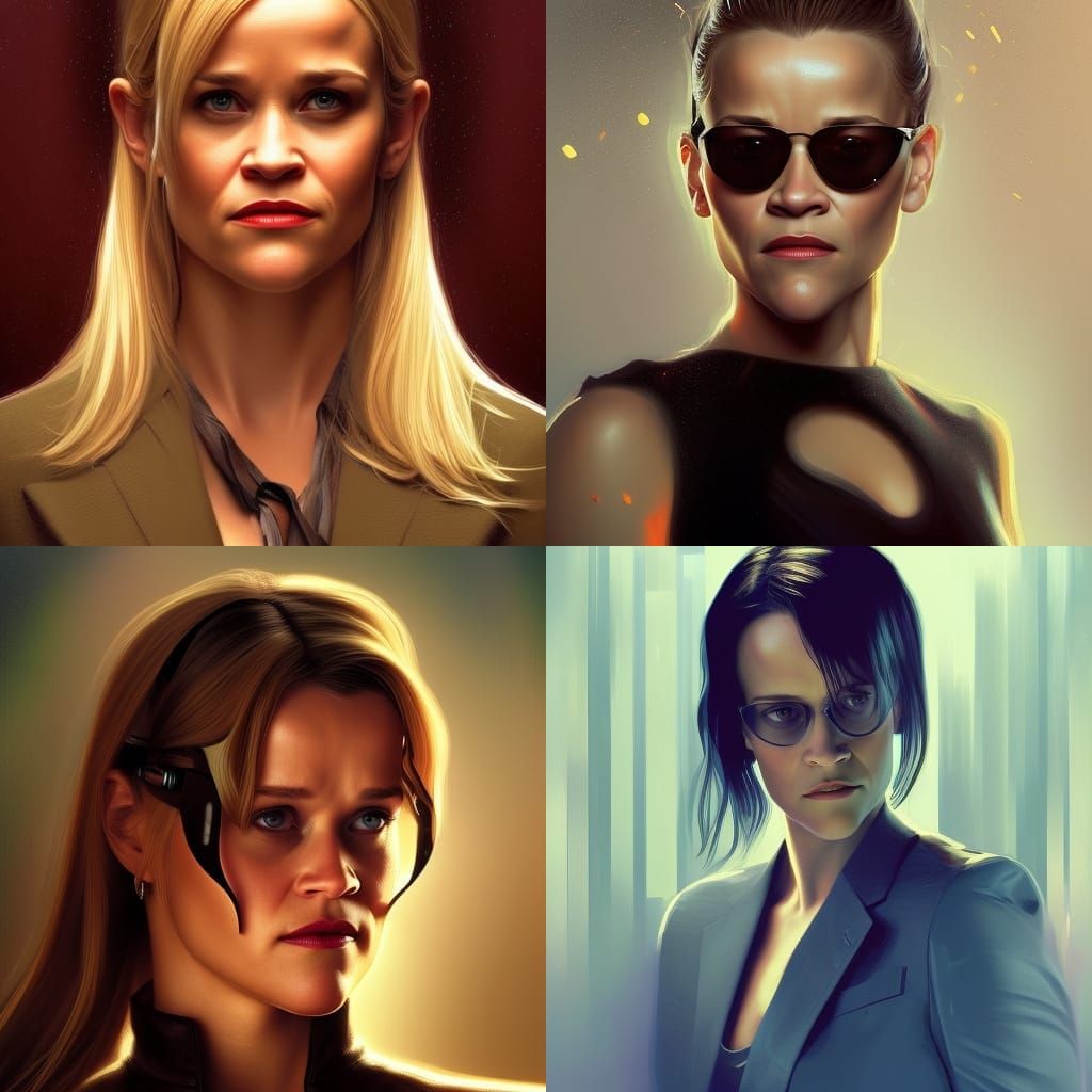 Reese Witherspoon In The Matrix Ai Generated Artwork Nightcafe Creator 