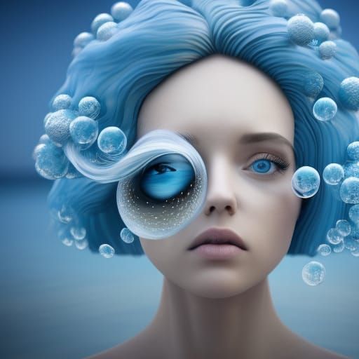 Underwater Black Hole AI Generated Artwork NightCafe Creator