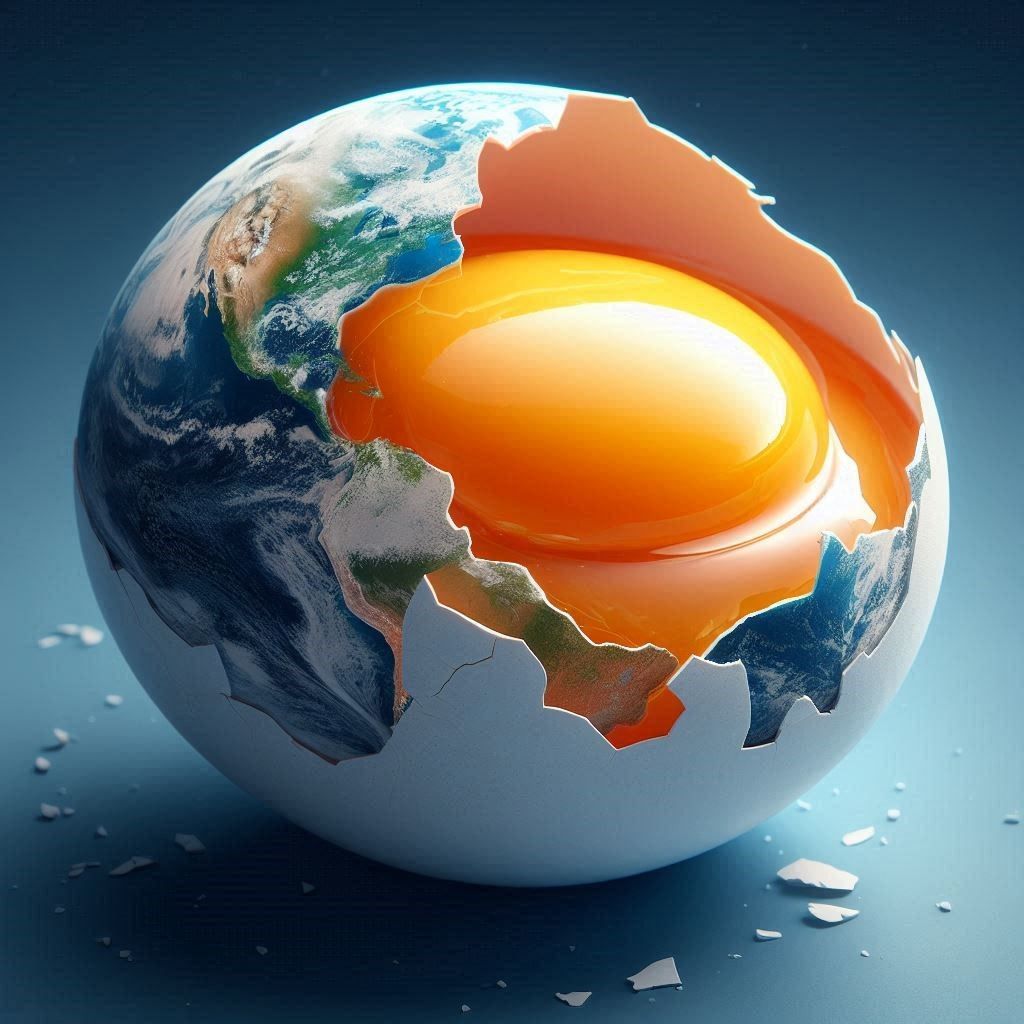 Earth as an egg