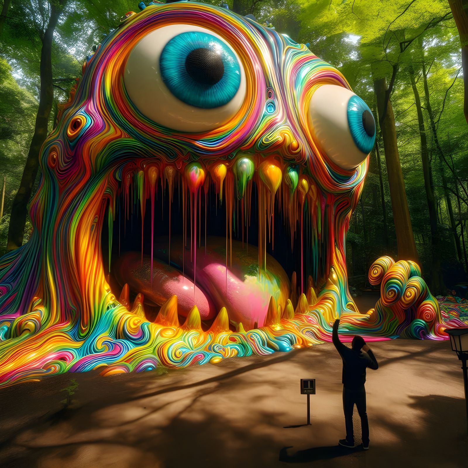 Monster in the Woods