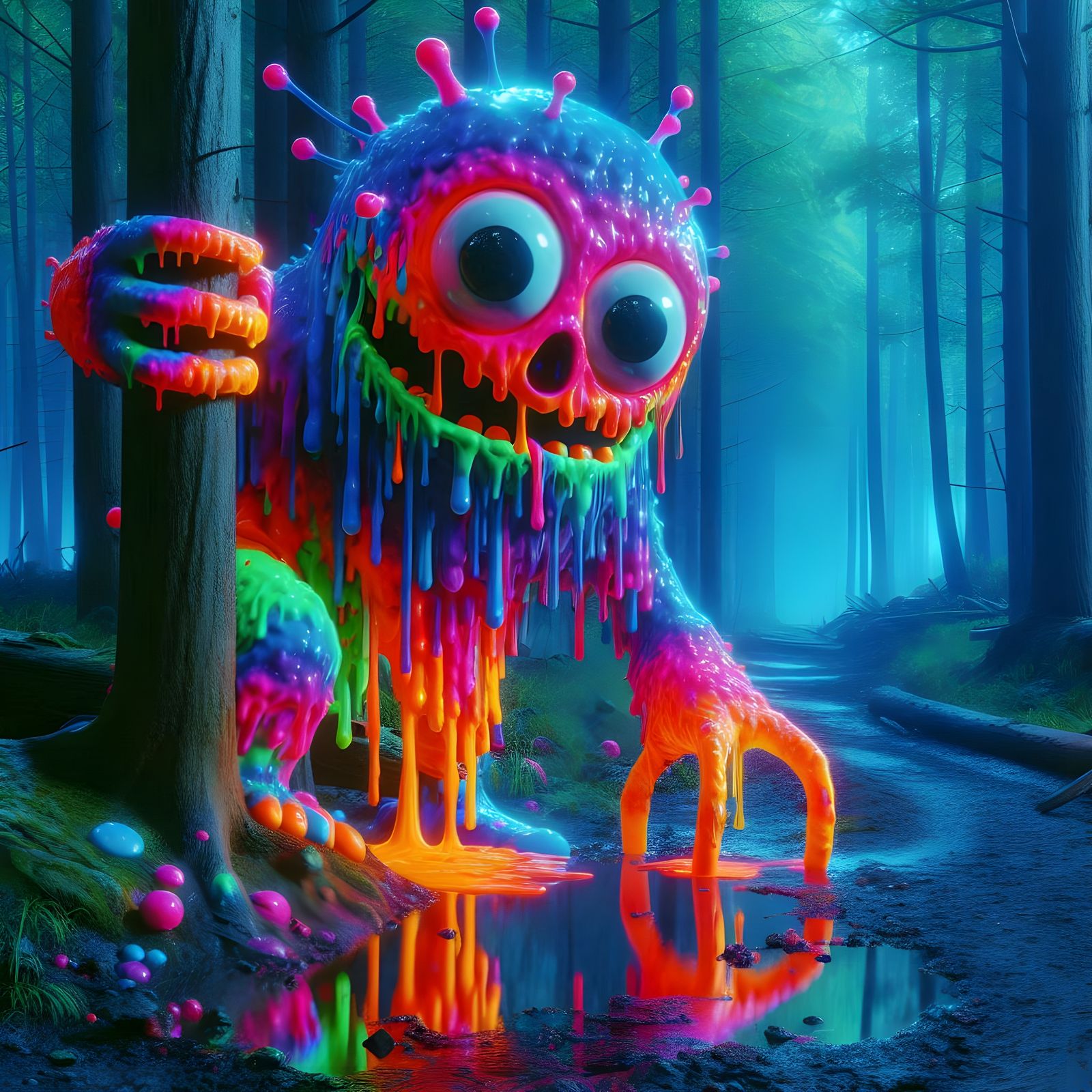 Monster in the Woods