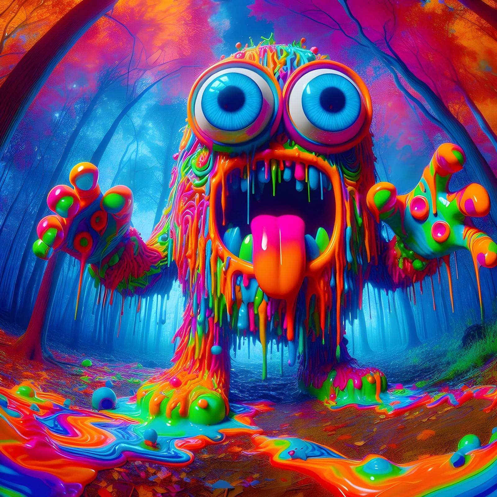 Monster in the Woods