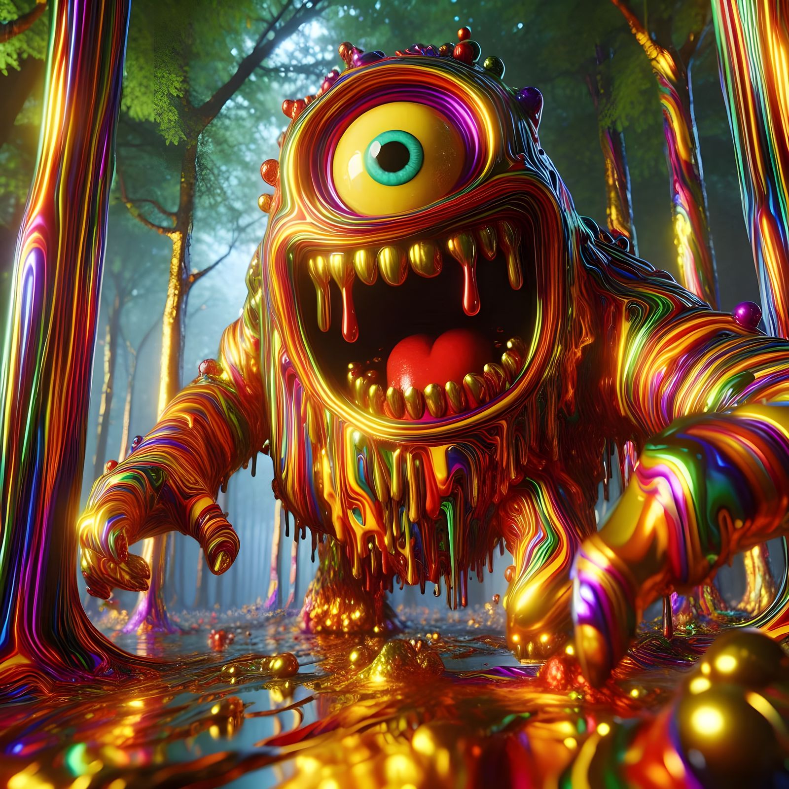 Monster in the Woods