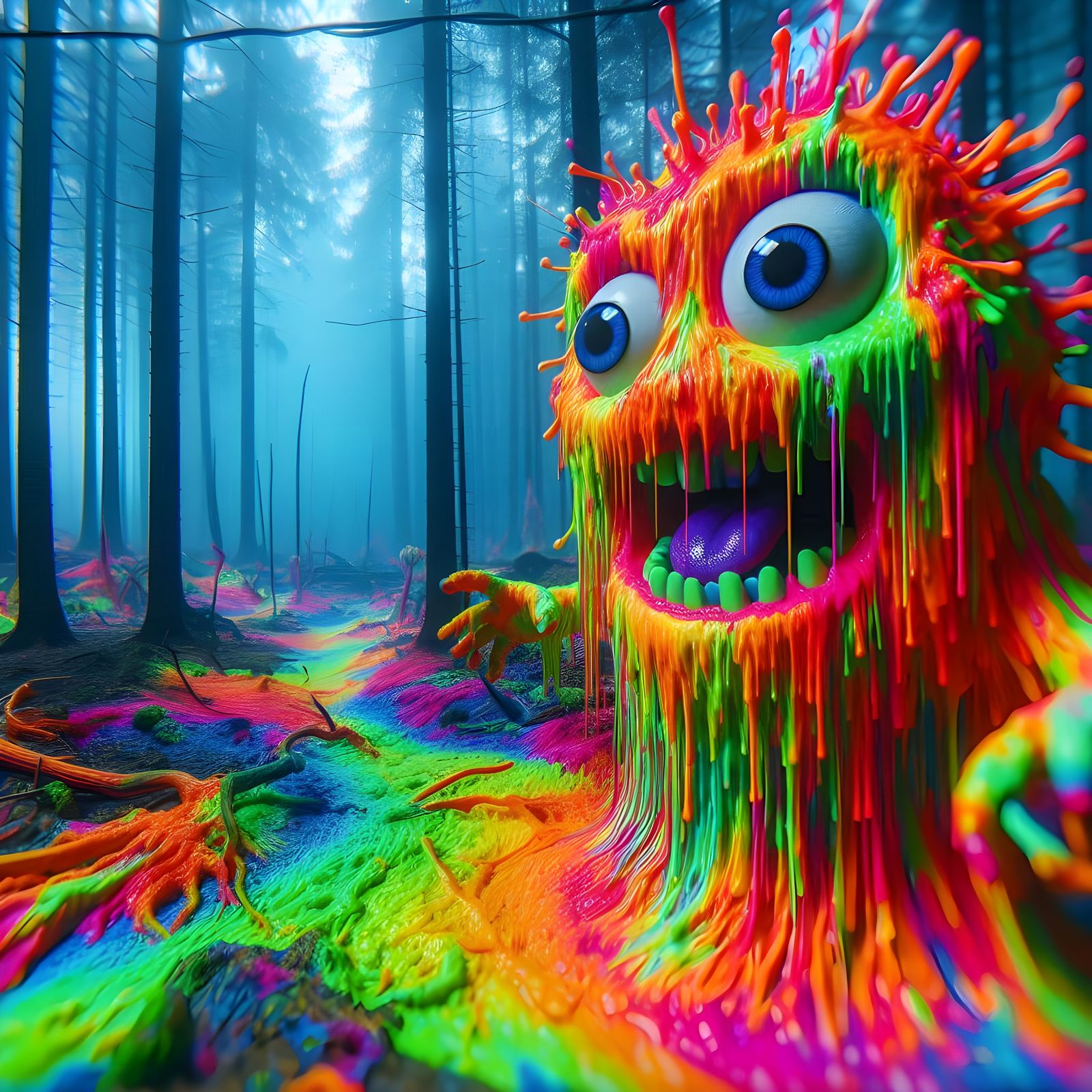 Monster in the Woods