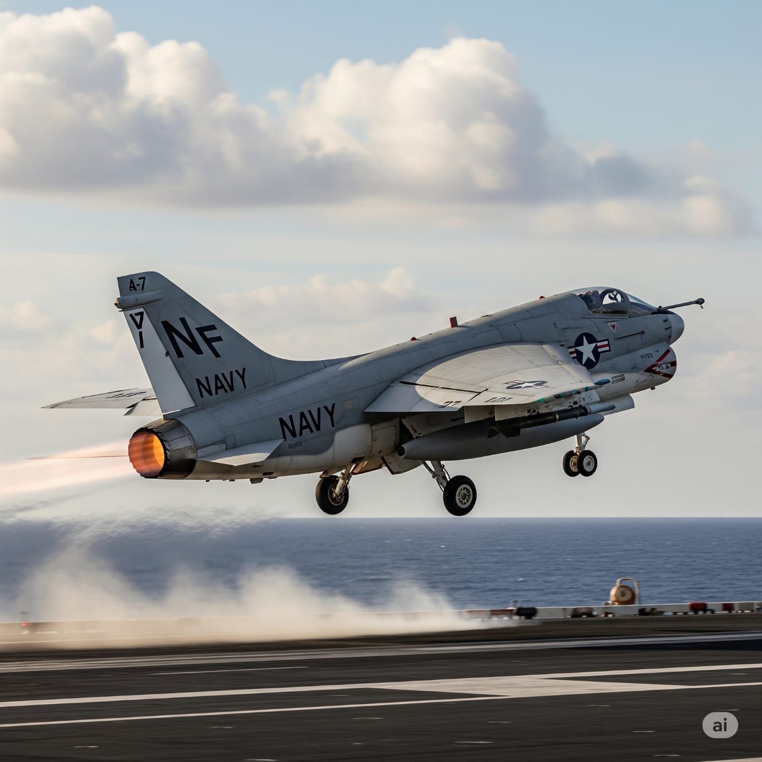 YA-7F Corsair II, the Fast SLUF