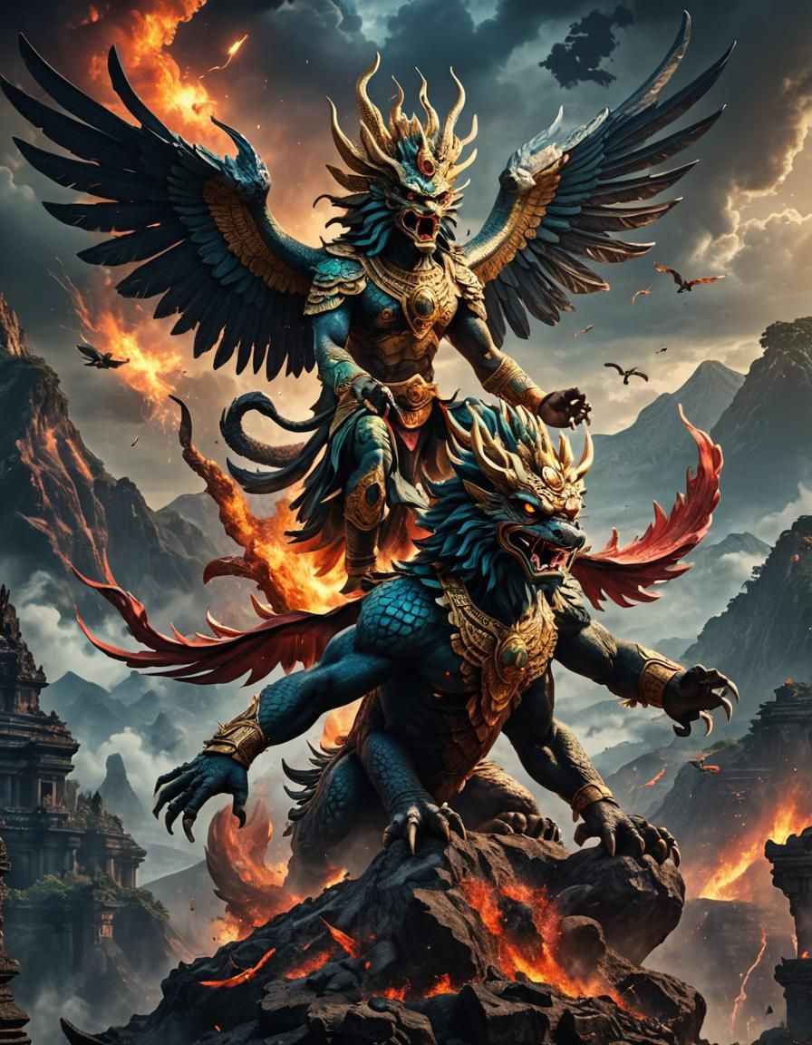 Merong Mahawangsa Chronicles : Fierce battle between Jentayu...