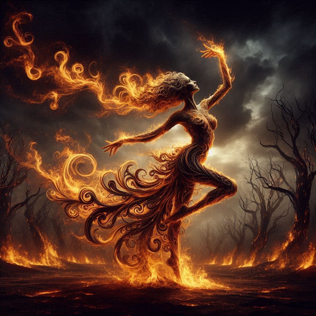 Dancing with fire...