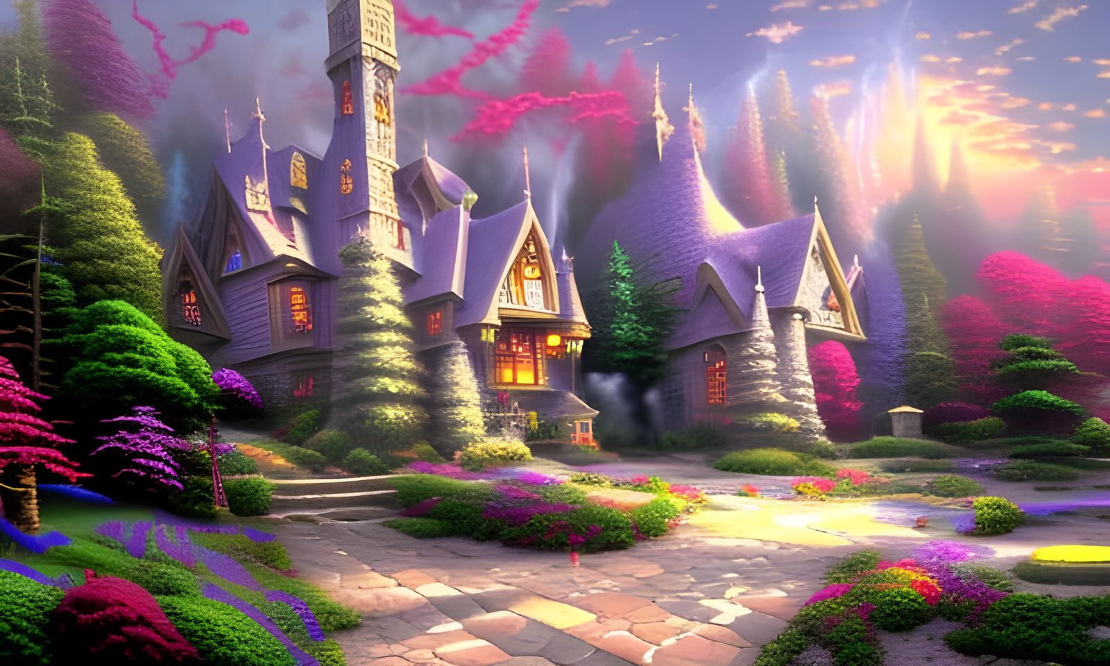 Fantasy Victorian Mansion