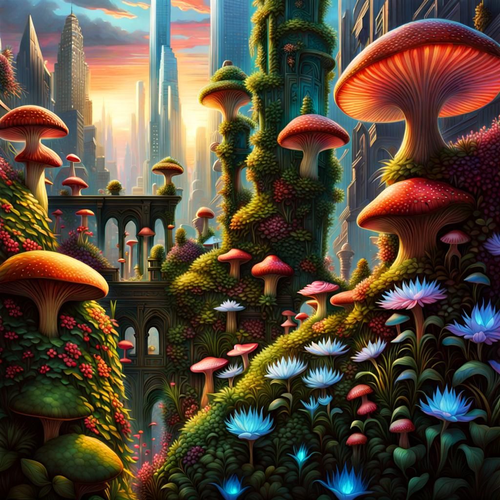 Urban Mushroom Gardens