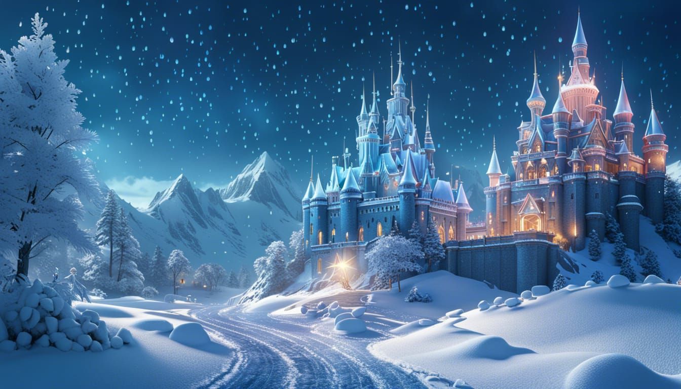 Snow Queen's Castle   by @VampireLibrarian