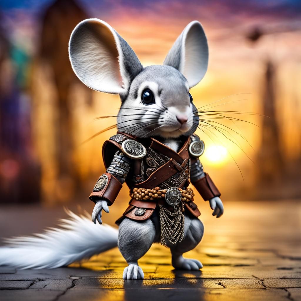 Killa Chinchilla - AI Generated Artwork - NightCafe Creator