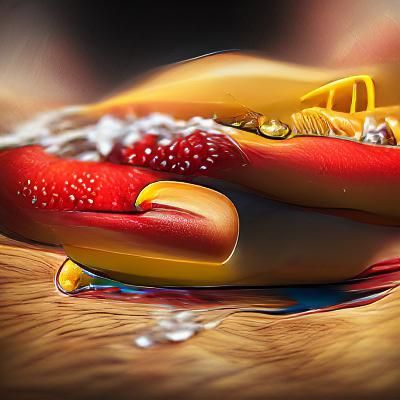 The perfect hot dog 8K 3D 8k resolution Behance HD beautiful...