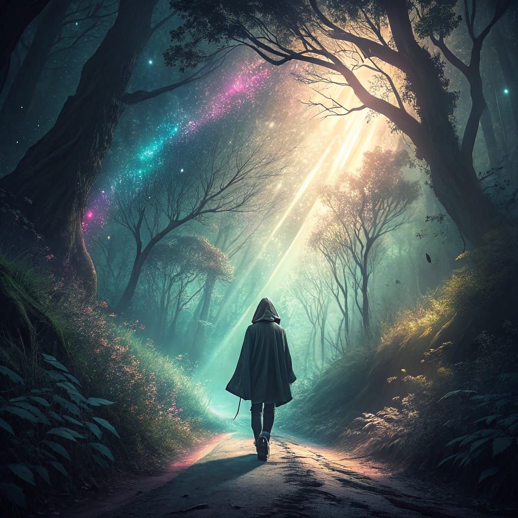 Enchanted forest   by @Arisiin