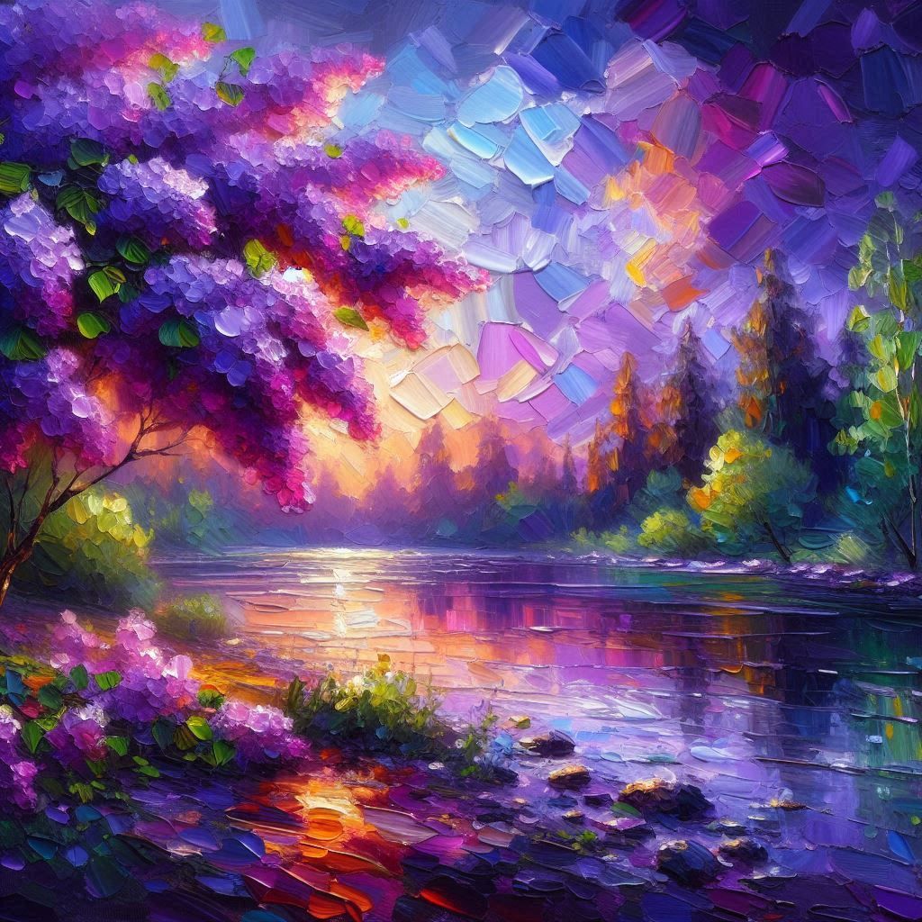 Lilac evening  by @Croc lover