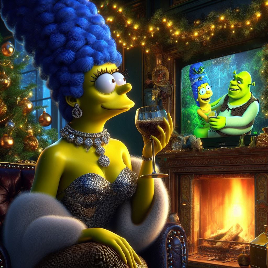 Marge's pre-Christmas time this year
