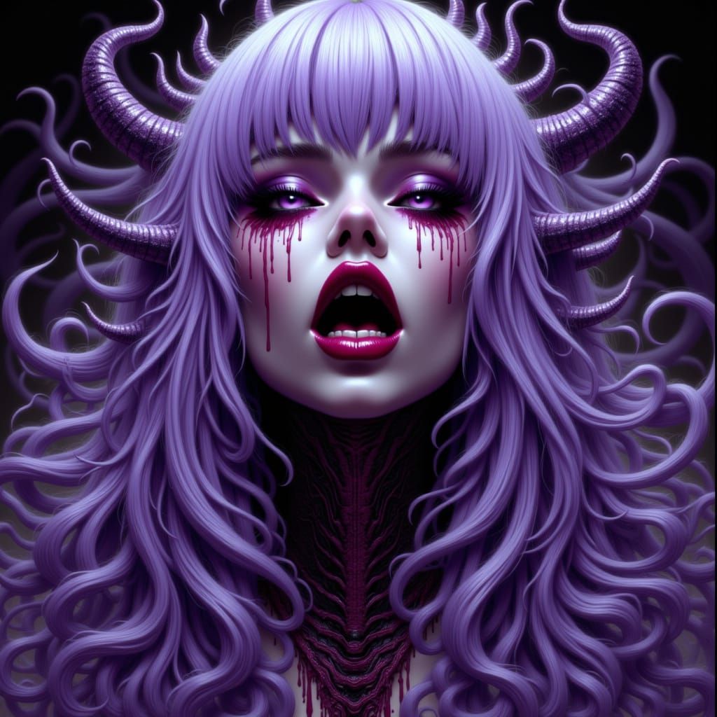 LilacVenom <lora:LSH:1.0>