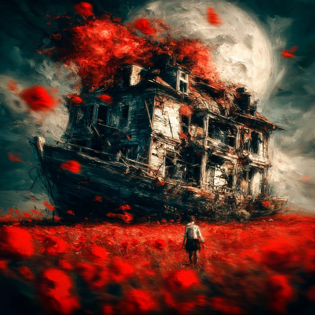 Red Fields, Silent Tides  by @Gecko6955