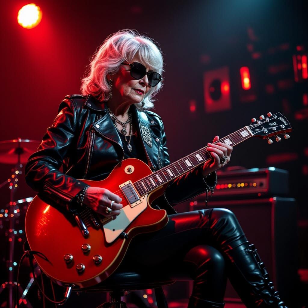 Rock babe  by @Eugen