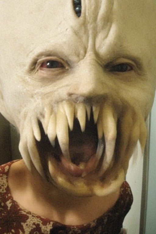 Real life evil vicious Man spider