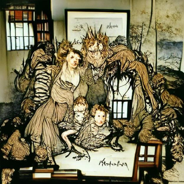 Monster Family Photo