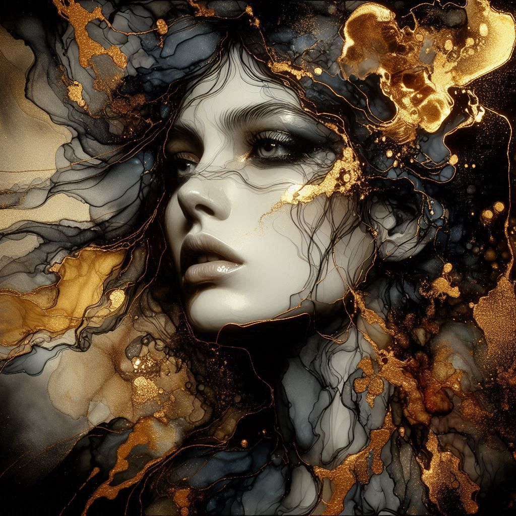 She Floats in the Silence of Dreams. . .