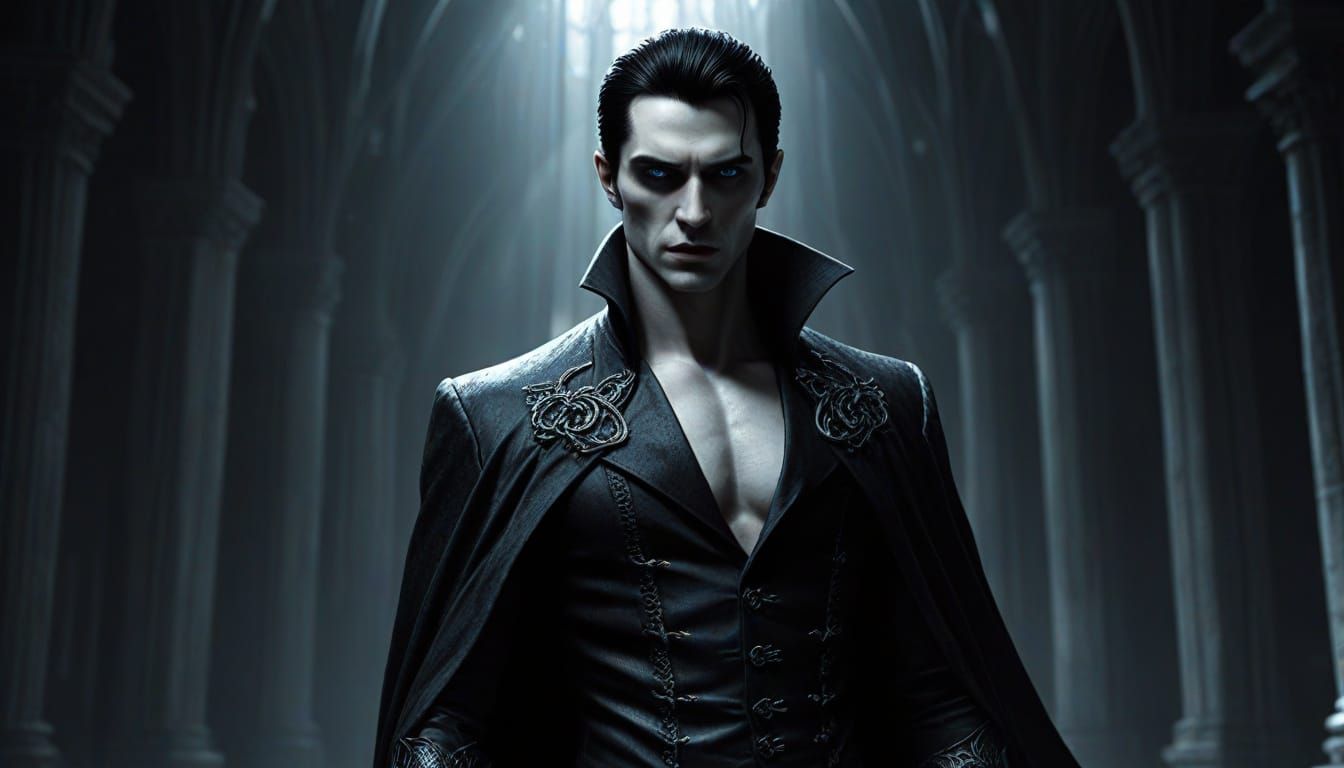 Gently holds her hand and looks into her eyes. Around her like a whirlwind of stars - Start Image 1