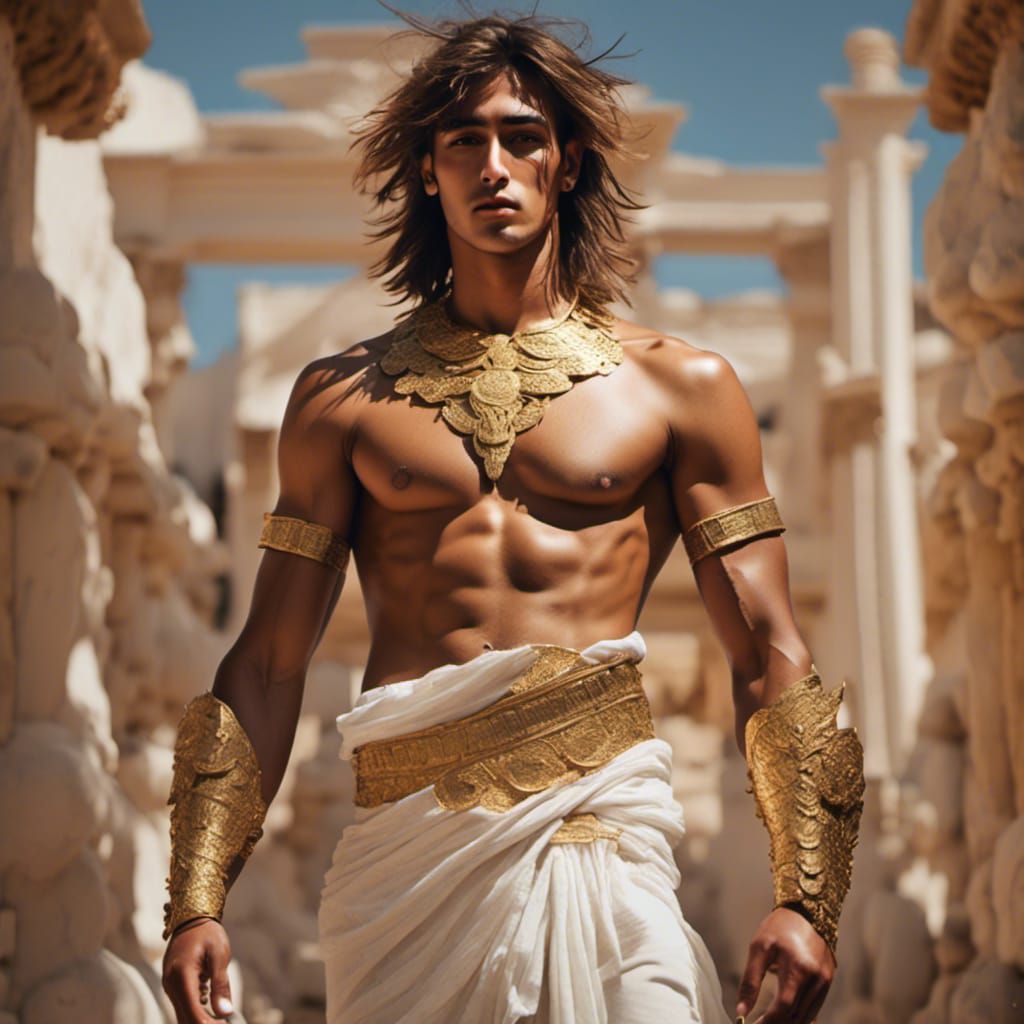 Greek god adonis - AI Generated Artwork - NightCafe Creator