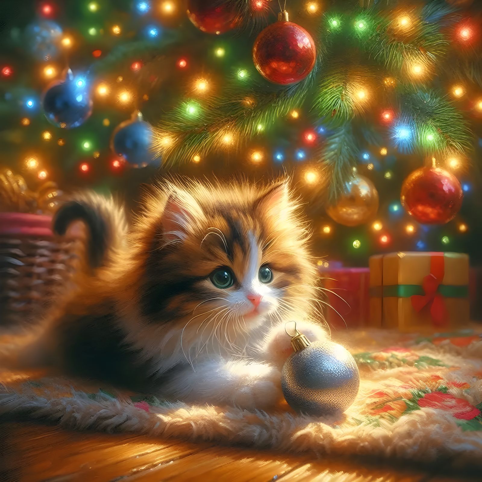 Christmas Cat #7