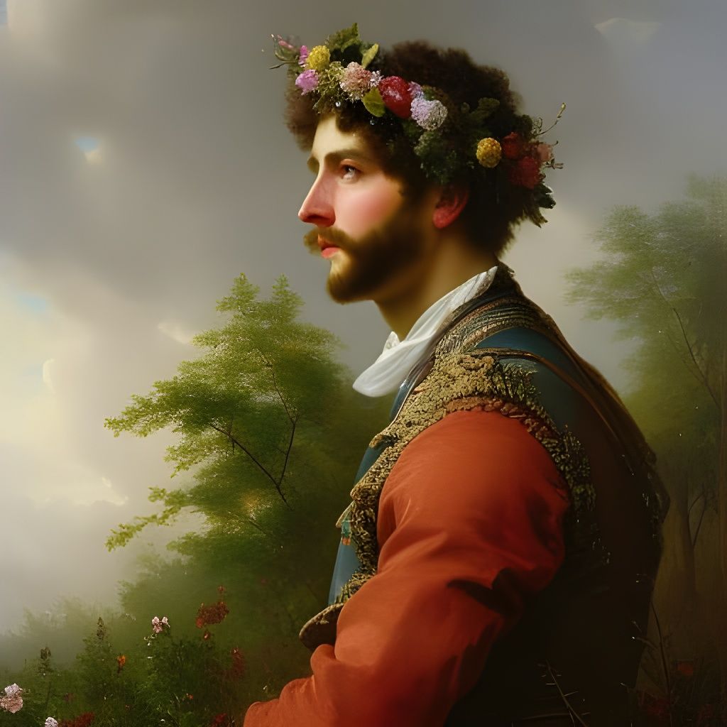 Artist Test Andreas Achenbach AI Generated Artwork NightCafe Creator