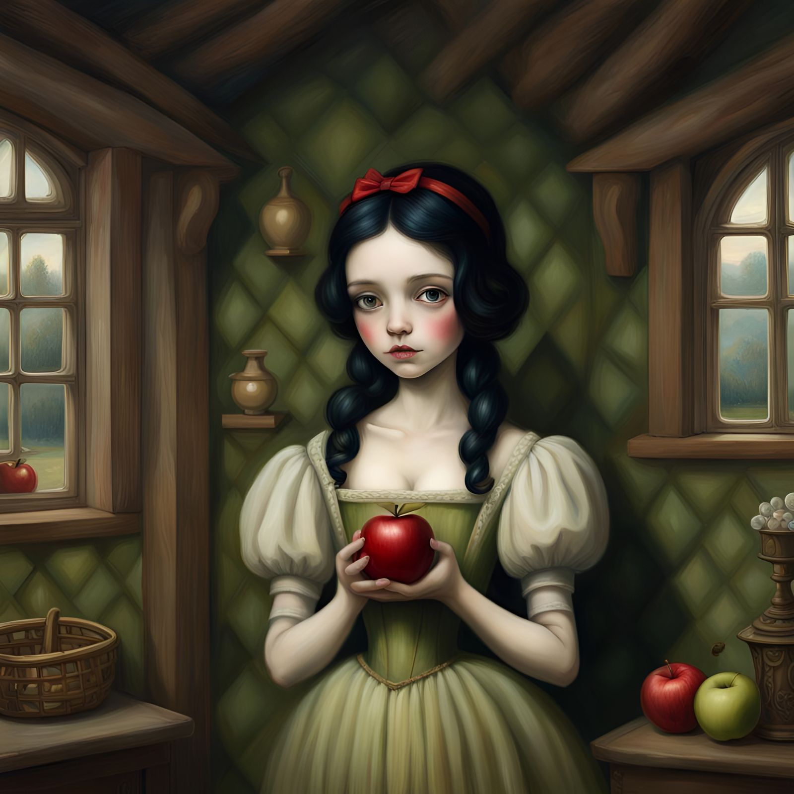 Snow White - AI Generated Artwork - NightCafe Creator