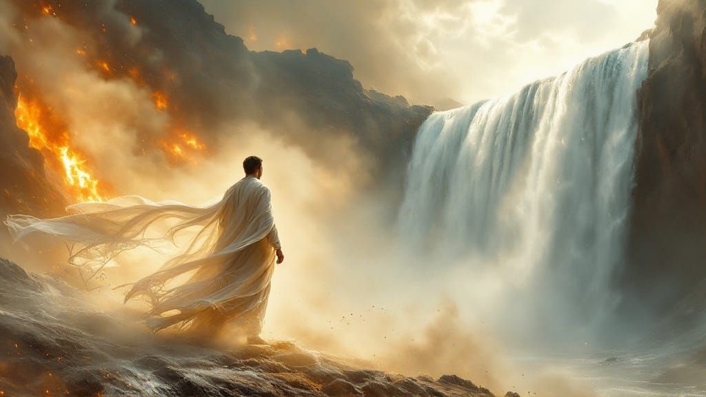 Harmony * Nature * Waterfall   by @Textured Color