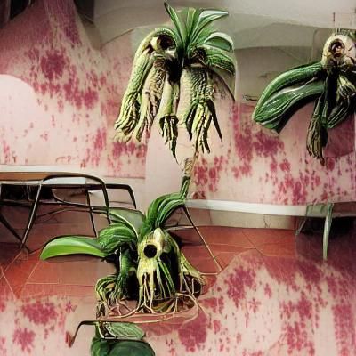 Creepy Houseplants of the apocalypse