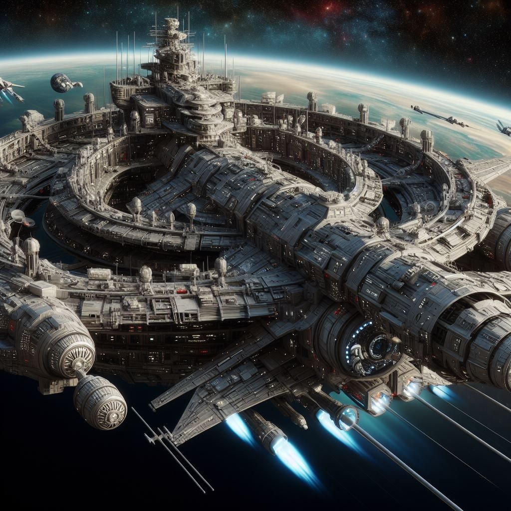 Spaceship  by @Iljimae