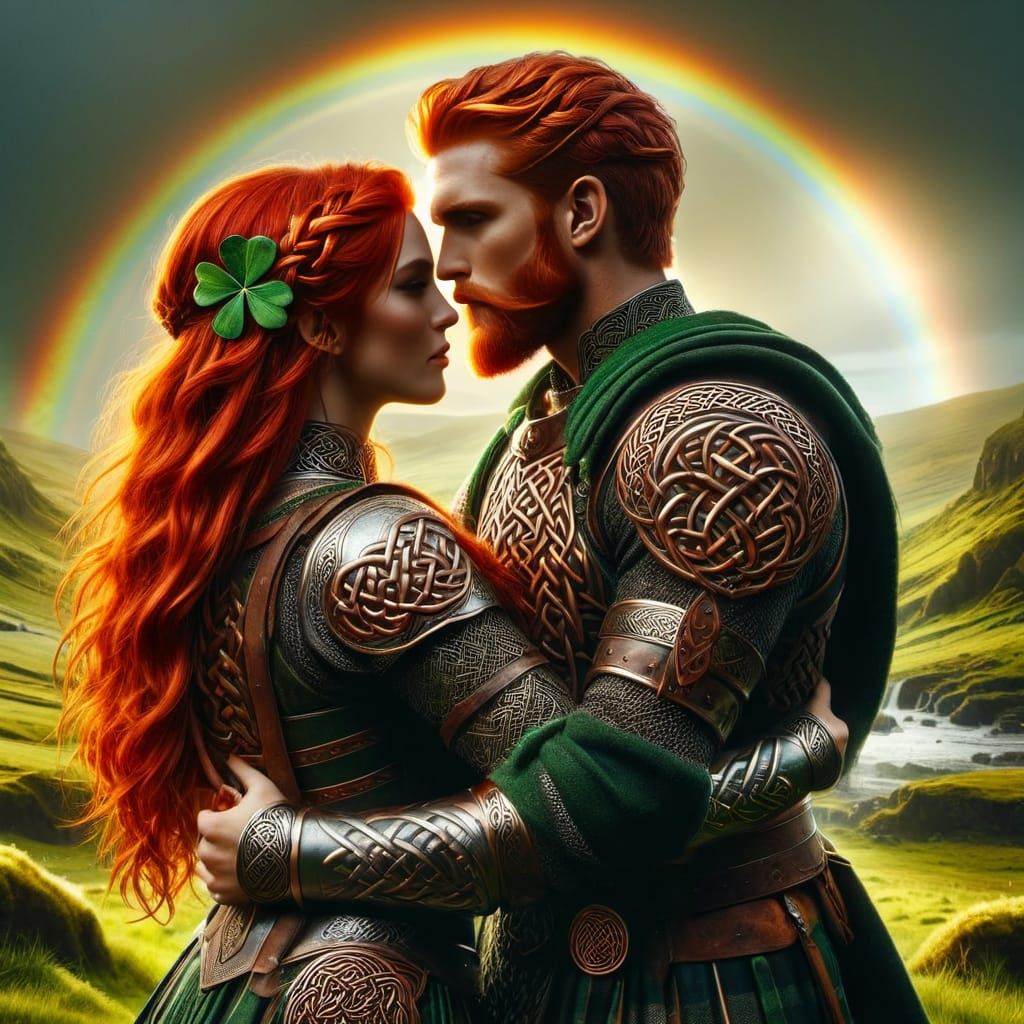 Celtic Lovers under the Rainbow