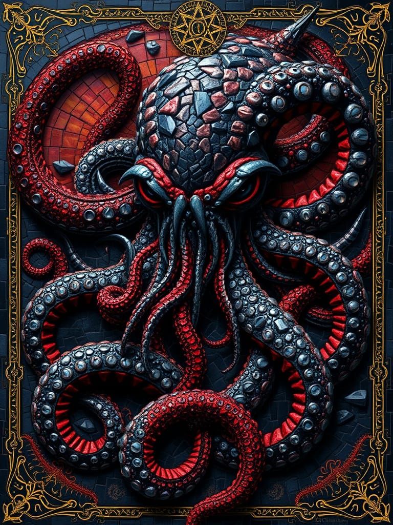 Monster Mosaic   by @Colin Davis