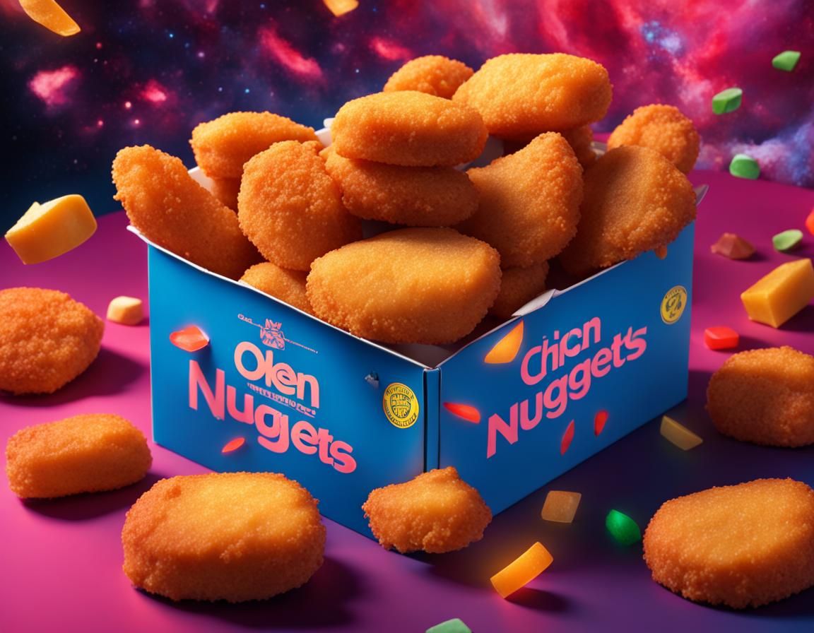 Chicken Nuggets AI Generated Artwork NightCafe Creator