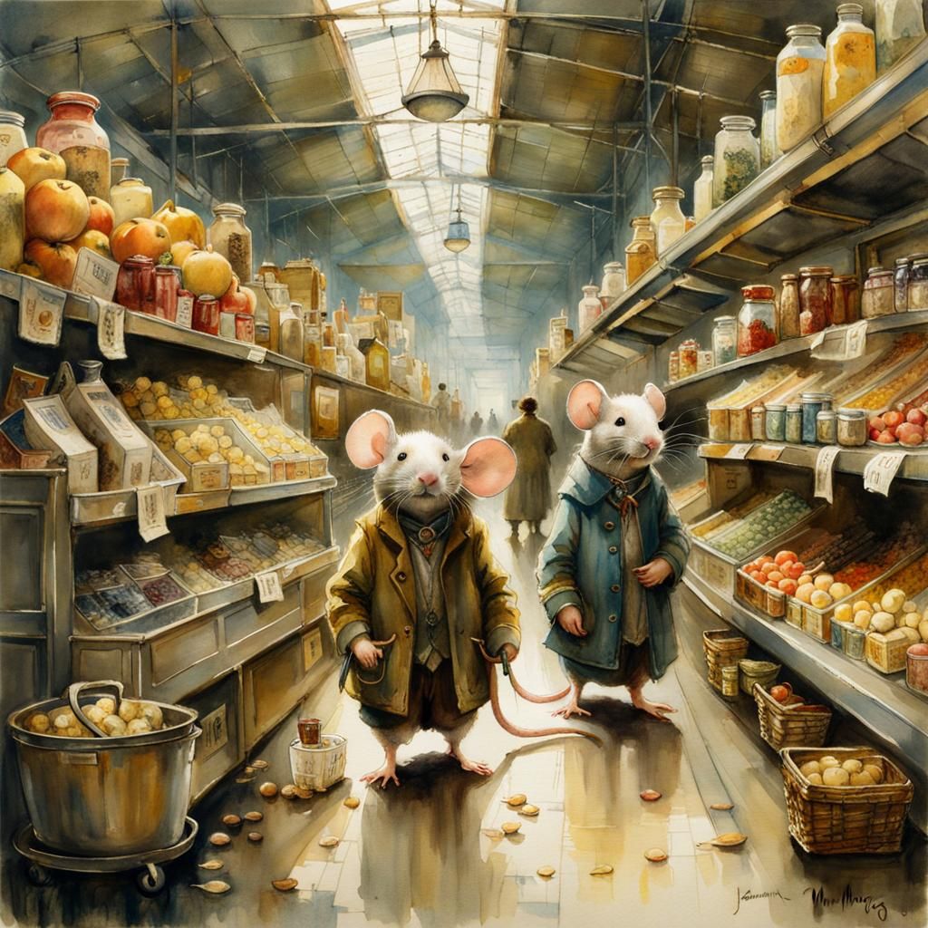 Mice  by @LjeanaGallery