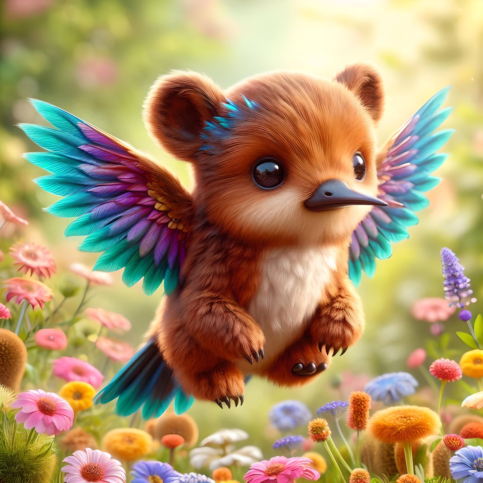 New Species: Hummingbear 🐻🦜