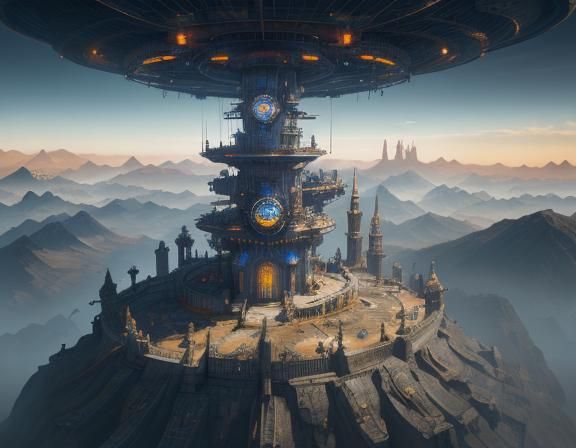 Downsphere synaptic tower