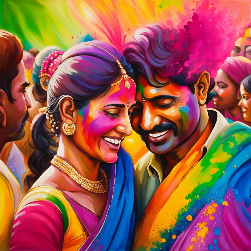 Holi Festival  by @Myths and Magic