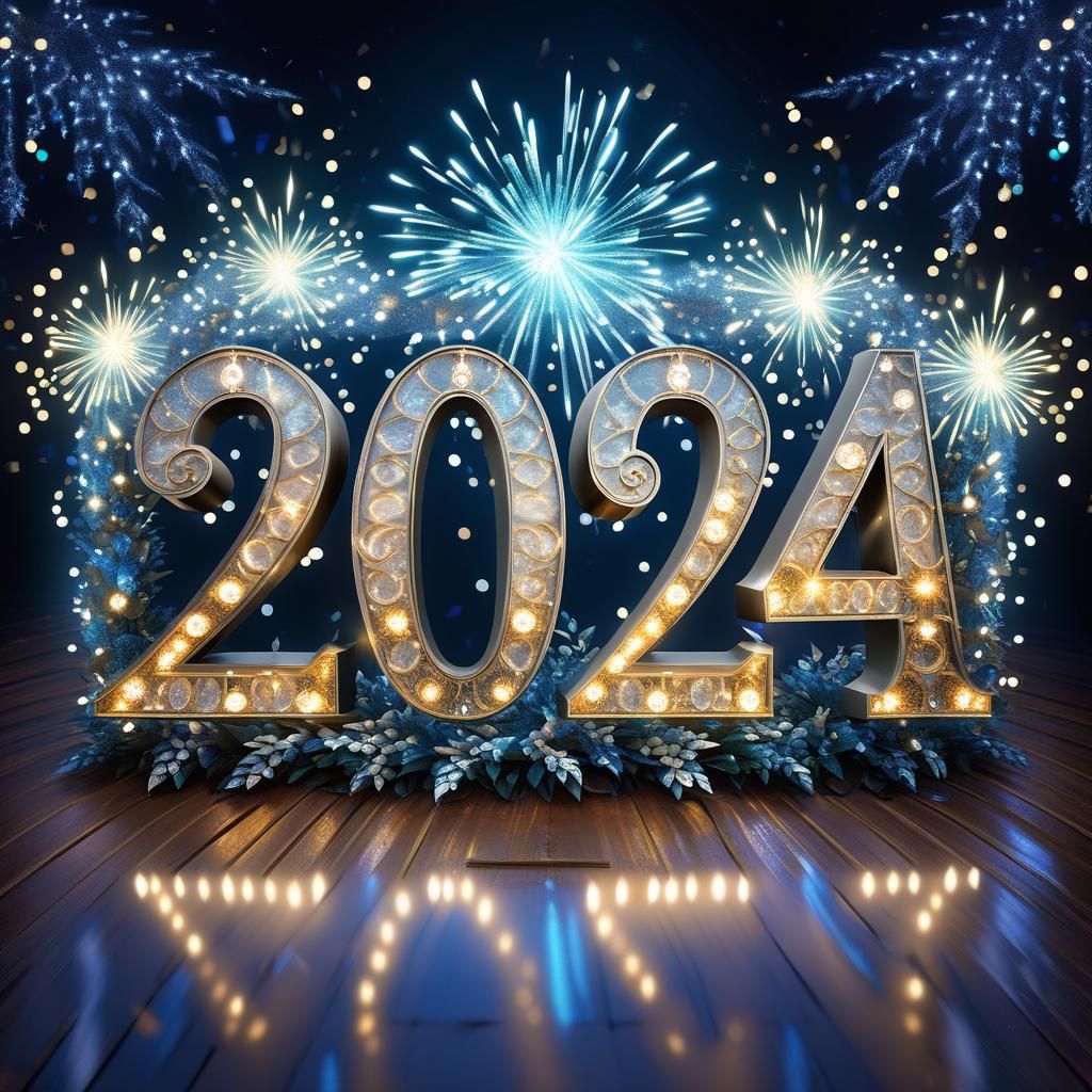 Welcome 2024!  by @Billybob Thornton