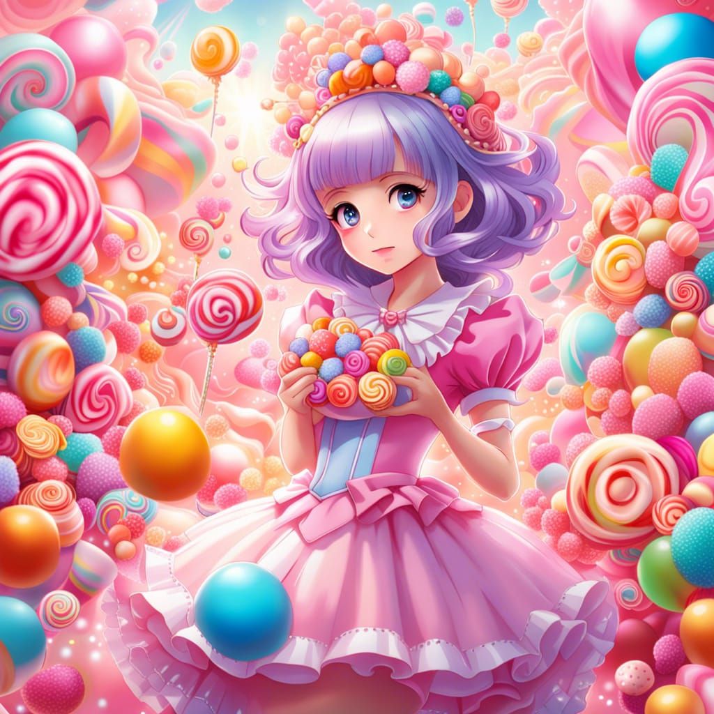 candy kingdom AI Generated Artwork NightCafe Creator