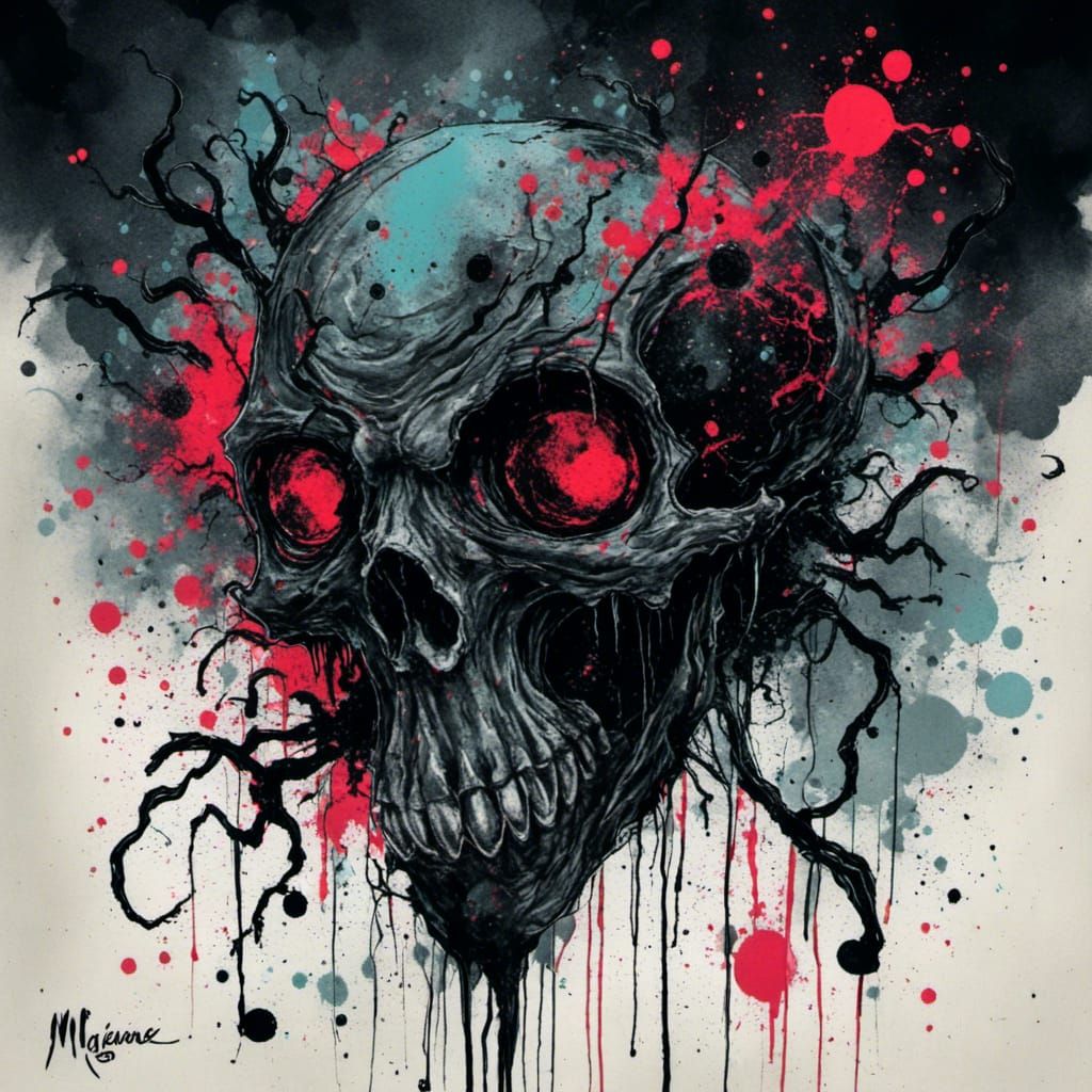 Migraine by Twisted Ink <lora:Twisted Ink:1.0> 