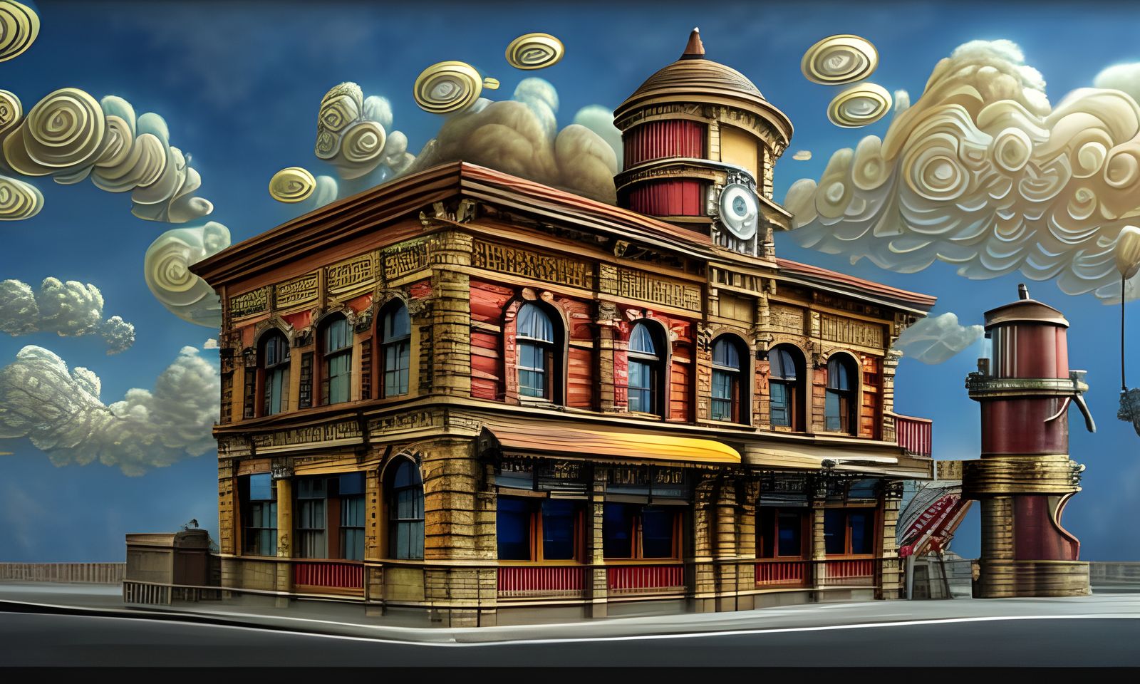 Steampunk Firehouse