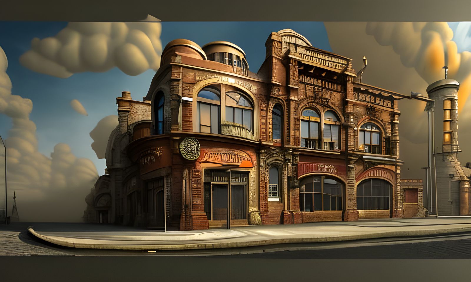 Steampunk Firehouse