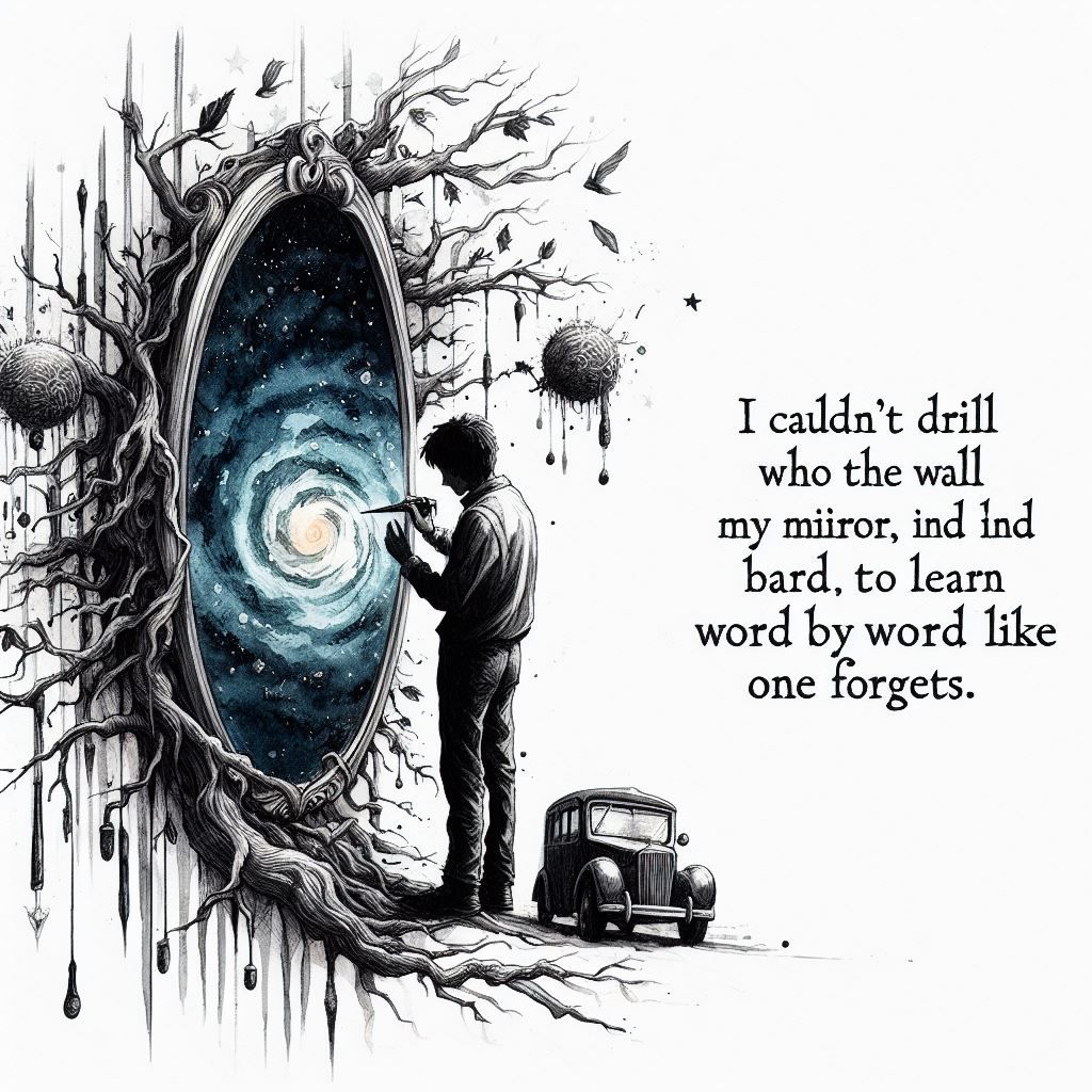 Poème de Paul Eluard Je n’ai pas pu percer Le mur de mon mir...