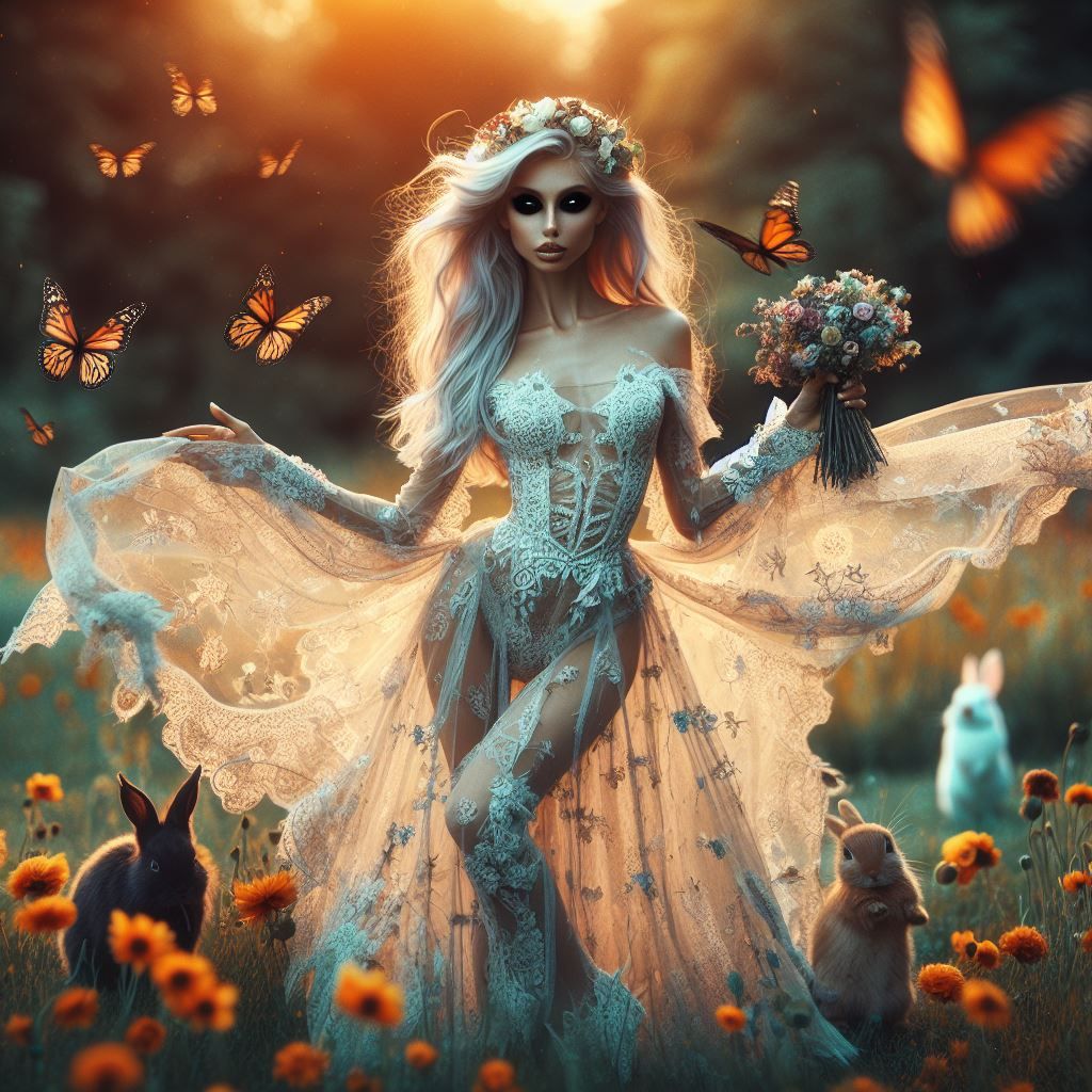 "Didn't anyone tell you? It's our big day. You're mine forever."