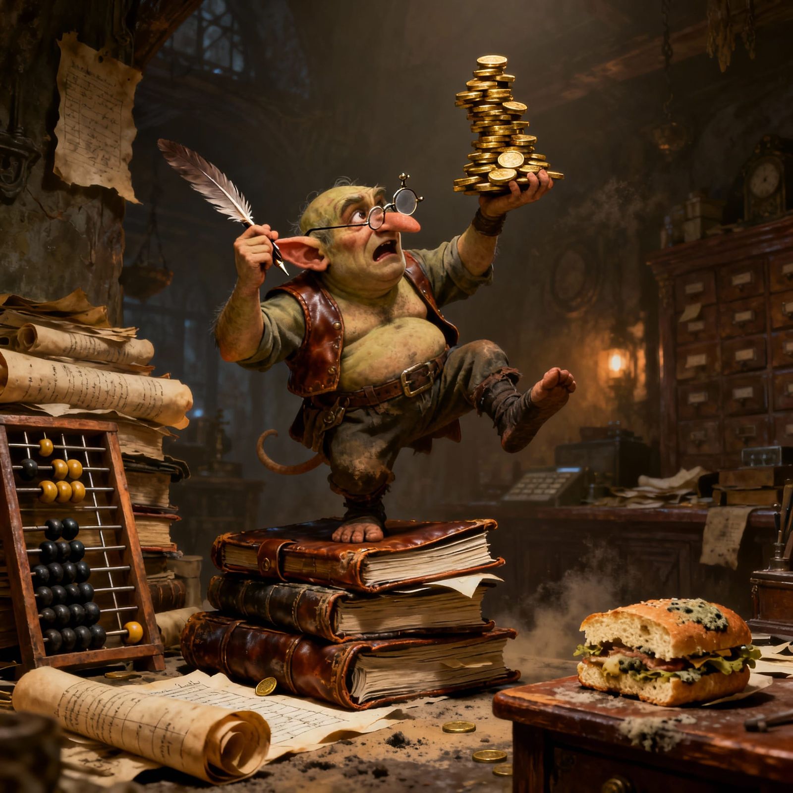 Precariously Perched Goblin Accountant