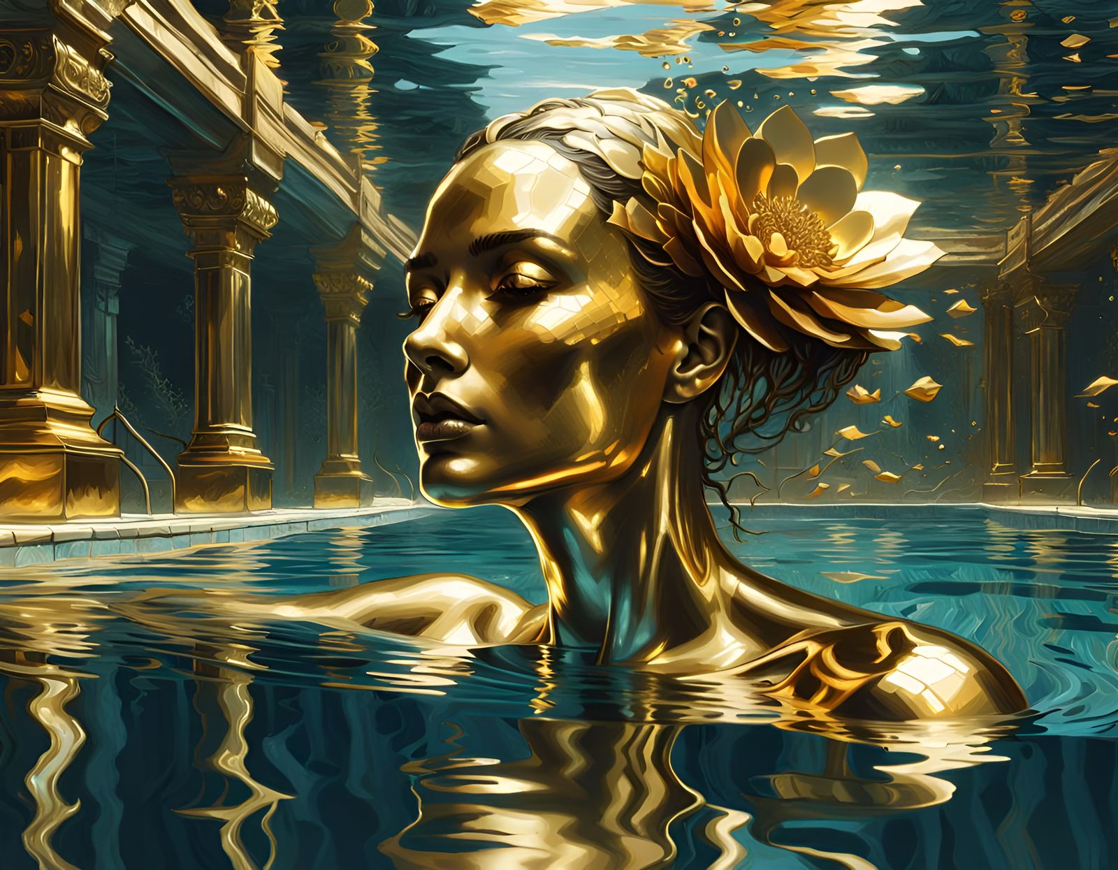 Swimming Gold Medalist